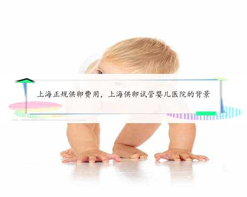 上海正规供卵费用，上海供卵试管婴儿医院的背景