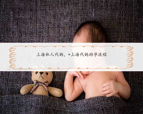 上海私人代妈， 上海代妈助孕流程