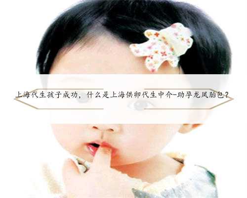 上海代生孩子成功，什么是上海供卵代生中介-助孕龙凤胎包？