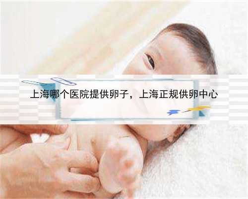 上海哪个医院提供卵子，上海正规供卵中心